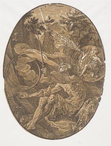 The Cave of Eternity (Trollmannen) av Hendrick Goltzius