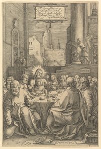 Nattverden, fra «Kristi lidelse» av Hendrick Goltzius