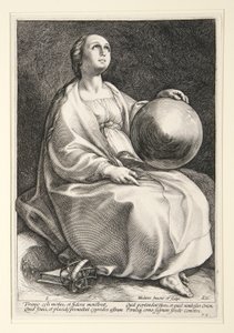 De ni musene av Hendrick Goltzius