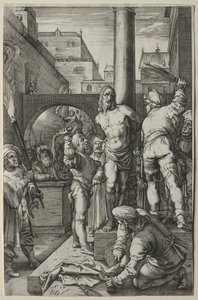 The Passion: The Flagelation av Hendrick Goltzius