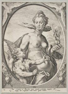 Venus av Hendrick Goltzius