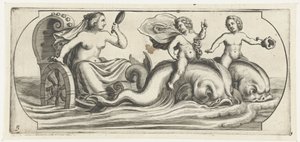 Amfitritt på en vogn Nouveau Livre des Dieux et Deeßes De la Marine Bouckje of Sea Gods and Goddesses (serietittel)