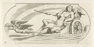 Aurora på en vogn Nouveau Livre des Dieux et Deeßes De la Marine Bouckje van Zeegoden en Goddesses (serietittel)