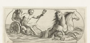 Neptun på en vogn Nouveau Livre des Dieux et Deeßes De la Marine Bouckje of Sea Gods and Goddesses (serietittel)