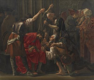 Kristus kronet med torner av Hendrick ter Brugghen
