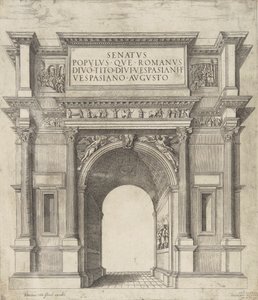 Senatet for folket i Romerriket, Titus, Vespasian, Vespasians sønn, Augustus av Hendrick van Schoel