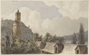 Utsikt over Andernach og Rhinen