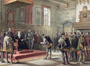 Kompromiss eller adelspakt av Hendrik Albert van (after) Trigt