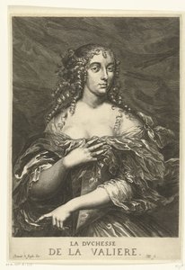Portrett av Louise Françoise de La Baume Le Blanc de la Vallière