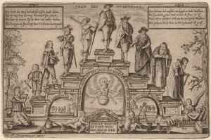 The Steps of Age (Trap des Ouderdoms) av Hendrik Frans Diamaer