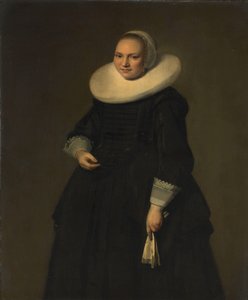 Portrett av en kvinne av Hendrik Gerritsz Pot (attributed to)