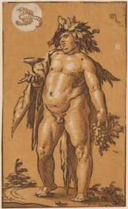 Bacchus av Hendrik Goltzius