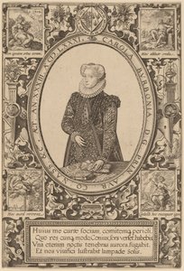 Charlotte av Bourbon av Hendrik Goltzius