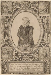 Charlotte av Bourbon av Hendrik Goltzius