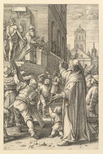 Ecce Homo, fra The Passion of Christ, 1597. av Hendrik Goltzius
