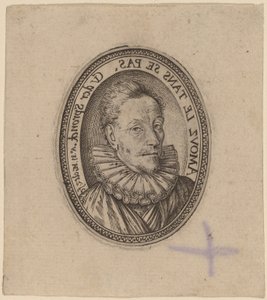 Gheraert van der Spronck av Hendrik Goltzius