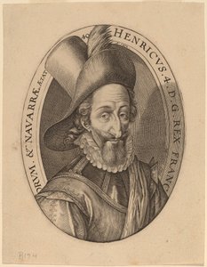 Henrik IV, konge av Frankrike av Hendrik Goltzius