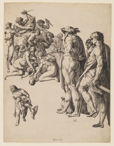 Massakren på de uskyldige av Hendrik Goltzius