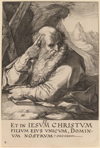 Saint Andrew av Hendrik Goltzius