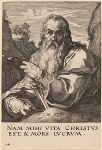 St.Paul av Hendrik Goltzius