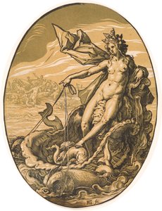 Tethys av Hendrik Goltzius