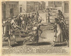 Lovens overgrep, plate 7.n.d. av Hendrik Goltzius