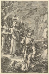 The Betrayal of Christ, fra The Passion of Christ, 1598. av Hendrik Goltzius