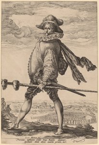 Kapteinen for infanteriet av Hendrik Goltzius