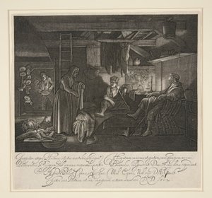 Jupiter og Merkur i huset til Filemon og Baucis