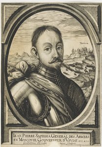 Jan Piotr Sapieha 1569-1611, ca. 1630. av Hendrik Hondius the Elder