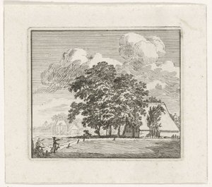 Gård i et landskap