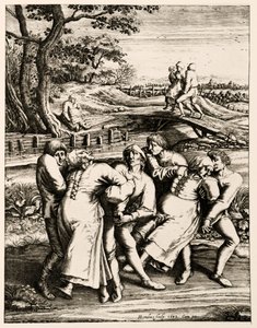 Dansepest, Strasbourg, Alsace. 1518