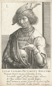 Lucas van Leyden , nederlandsk gravør og maler