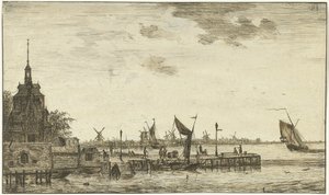 Havneutsikt over Oude Hooft i Rotterdam