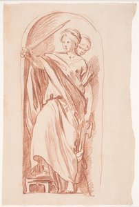 Judith. (Studie for skulptur) av Hendrik Krock