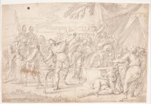 Mucius Scaevola av Hendrik Krock