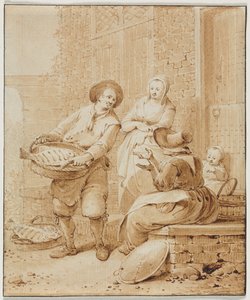 The Fish Monger, andre halvdel av 1700-tallet.