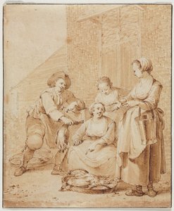 The Poultry Woman, andre halvdel av 1700-tallet.