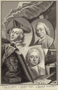 Portrett av Jan de Beijer, Jacobus Buys og Hendrik Pothoven