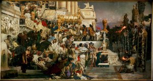 Neros fakler av Hendrik Siemiradzki