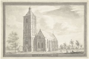 St. Plechelmus-kirken i Oldenzaal av Hendrik Spilman
