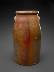 Churn, c. 1880-1905 (slipglasert steintøy)