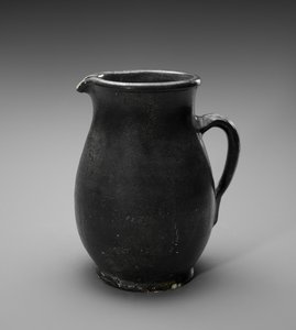 Pitcher, ca. 1880-1905 (slipglasert steintøy) av Hendrik Voogd