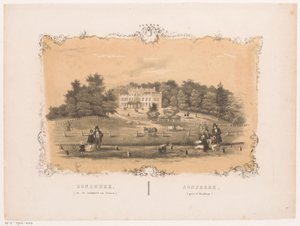 Utsikt over Sonsbeek eiendom Sonsbeek (nær Arnhem) (tittel på objekt) Arnhem (serietittel på objekt)