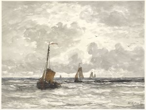 Fiskebåter på Breakers