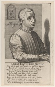 Roger van der Weyden den yngre, ca. 1610 (gravering) av Hendrik the Elder Hondius