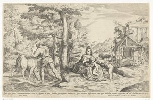 Retur fra Egypt av Hendrik van der Borcht (II)