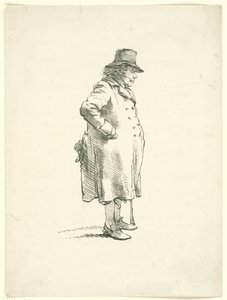 Portrett av tiggeren Hendrik Delbroeck av Hendrik van der Burgh