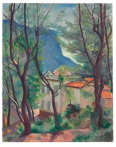 Huset i trærne, Villecroze av Henri Charles Manguin
