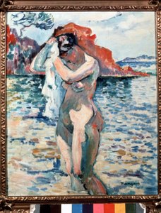 Badegjesten. av Henri Charles Manguin